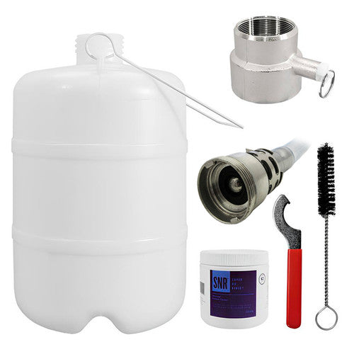 Jockey Box - Direct Draw System 2.6 Gal Cleaning Kit - Metal Cap & D-Type Valve Included    - Toronto Brewing