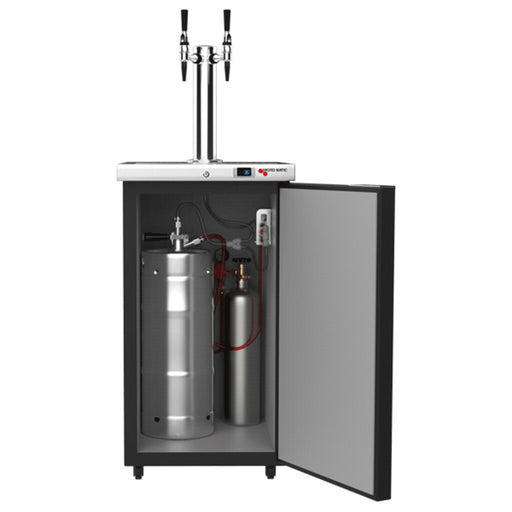 Micro Matic Pro-Line™ | 18" Americano Kegerator for Nitro Cold Brew - Black (MDD17-E-AMER)    - Toronto Brewing