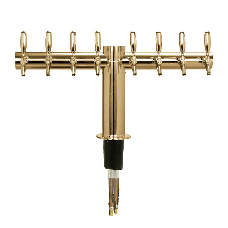 Metropolis "T" Tower - Stainless Faucets - 8 Product