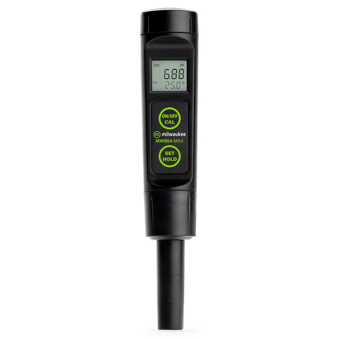 Milwaukee | MW804 MAX Waterproof 4-in-1 pH / EC / TDS/Temp Tester with Replaceable Probe    - Toronto Brewing