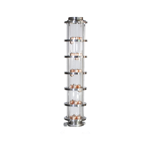 North Stills | 4″ Borosilicate 6 Plate Flute Column    - Toronto Brewing