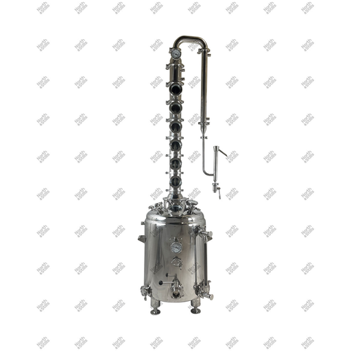 North Stills | 4″ Mixed Flute Column (6 plate sections) with 100L Double Walled Stainless Boiler    - Toronto Brewing