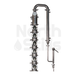 North Stills | 4″ Stainless Steel Flute Column (6 Plate Sections)    - Toronto Brewing