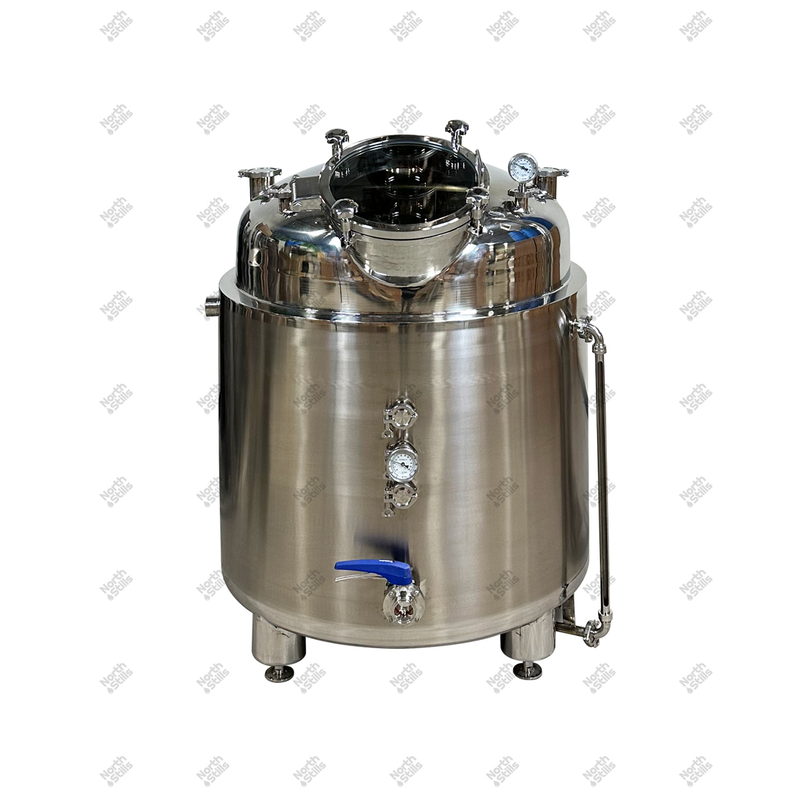 North Stills | 600L Double Walled Stainless Mash Tun/Kettle    - Toronto Brewing
