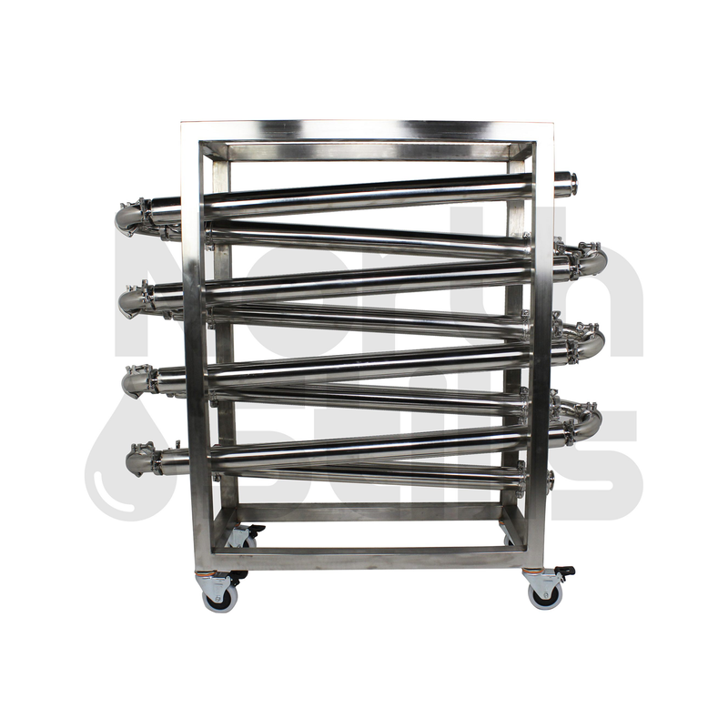 North Stills | 2″ Diameter Counter-Flow Heat Exchanger on Casters    - Toronto Brewing