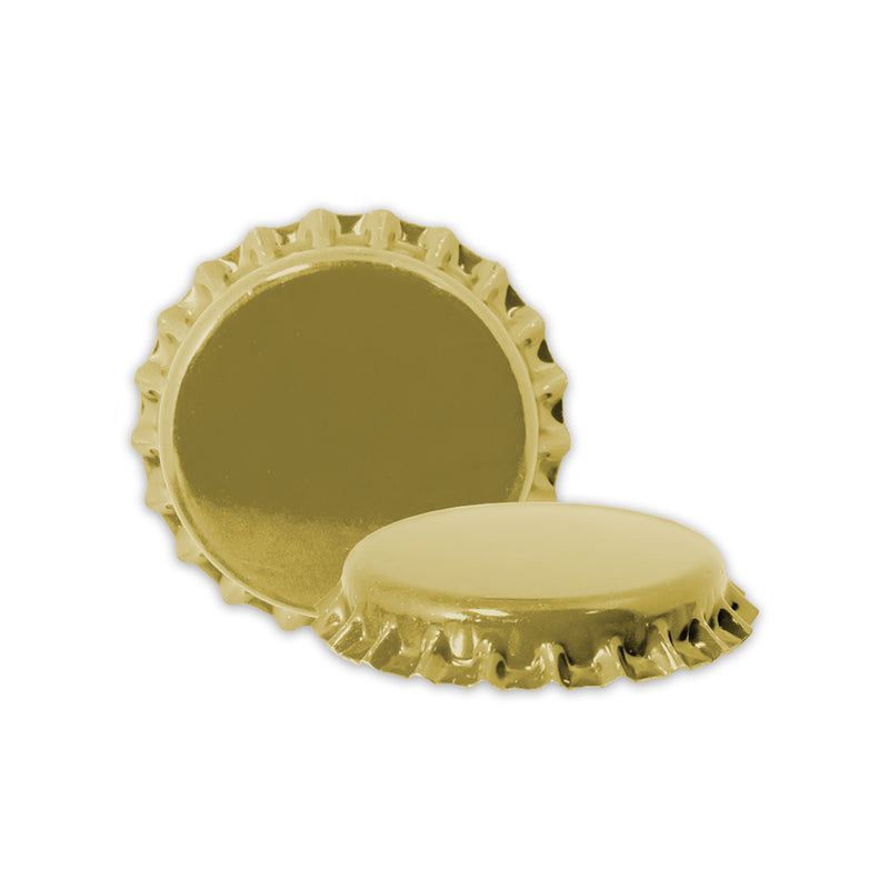 Oxygen Barrier Beer Bottle Caps (Gold - 10,000 pack)    - Toronto Brewing