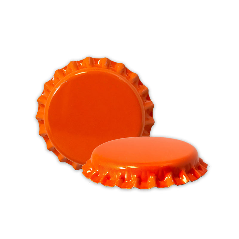 Oxygen Barrier Beer Bottle Caps (Orange - 10,000 pack)    - Toronto Brewing