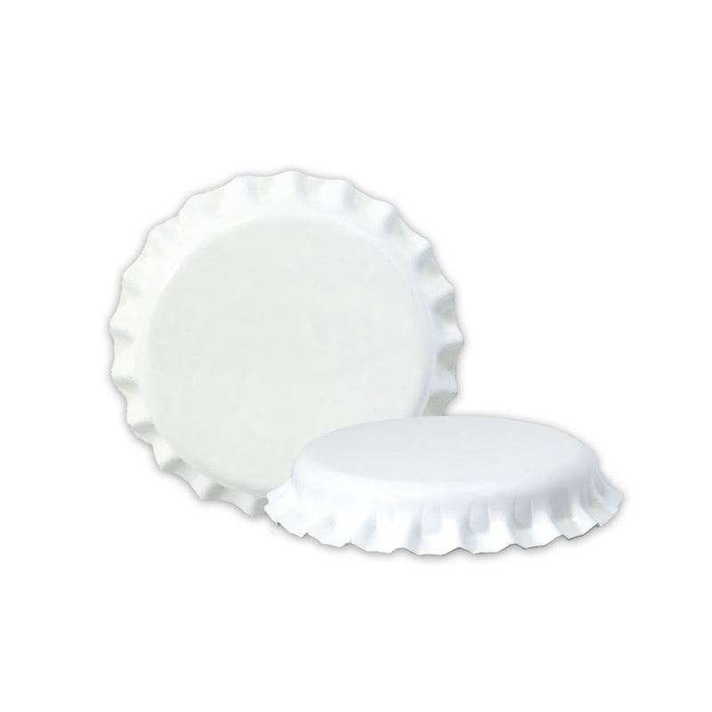 Oxygen Barrier Beer Bottle Caps (144 pack - White)    - Toronto Brewing