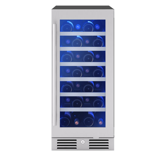 Zephyr PRW15C01CG Wine Cooler - Front