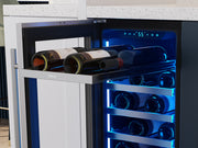Zephyr PRW15C01CG Wine Cooler - Shelving