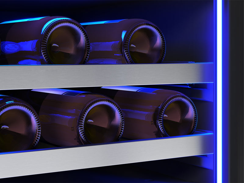 Zephyr PRW24C01CG Wine Cooler - Blue LED Light