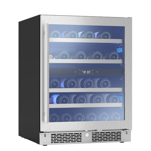 Zephyr PRW24C02AG-ADA Wine Cooler - Angled