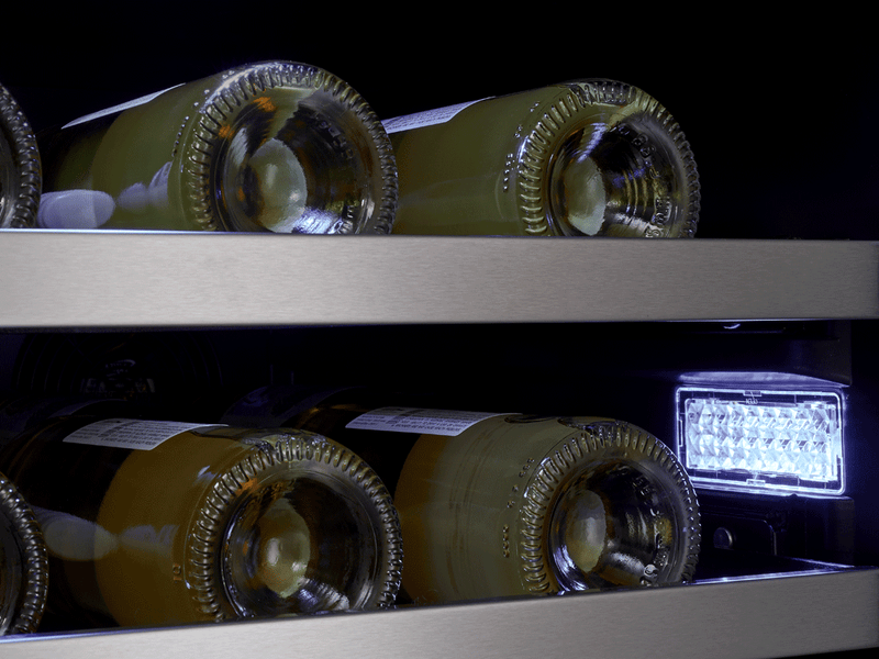 Zephyr PRW24C02AG-ADA Wine Cooler - White LED Light