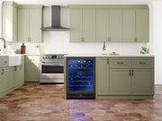 Zephyr PRW24C02CBSG Wine Cooler - Front Lifestyle