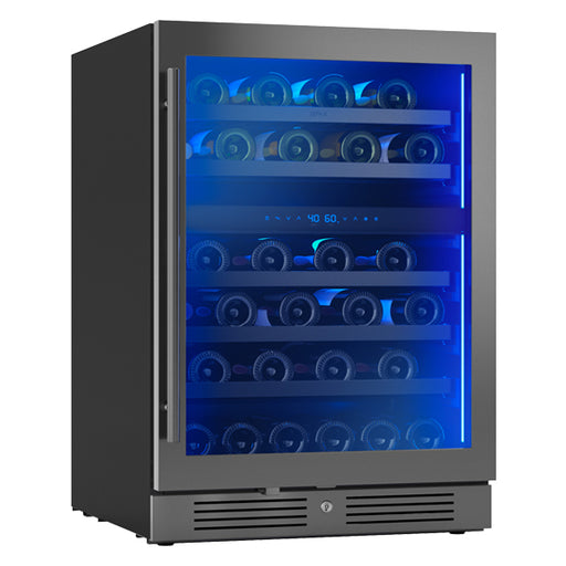 Zephyr PRW24C02CBSG Wine Cooler - Angled