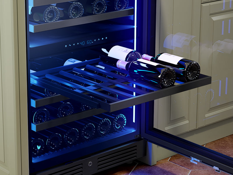 Zephyr PRW24C02CBSG Wine Cooler - Shelving