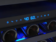 Zephyr PRW24C02CBSG Wine Cooler - Digital Temperature Control