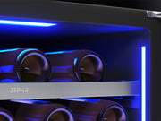 Zephyr PRW24C02CG Wine Cooler - Blue LED Light