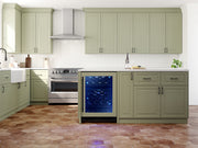Zephyr PRW24C02CPG Wine Cooler - Front Lifestyle