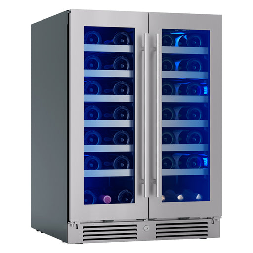 Zephyr PRW24C32CG Wine Cooler - Angled