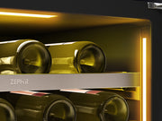 Zephyr PRW24F02CG Wine Cooler - Amber LED Light