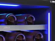 Zephyr PRW24F02CG Wine Cooler - Blue LED Light