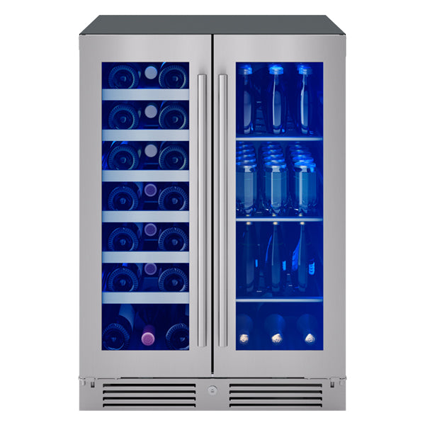 Zephyr PRWB24C32CG Wine & Beverage Cooler - Front