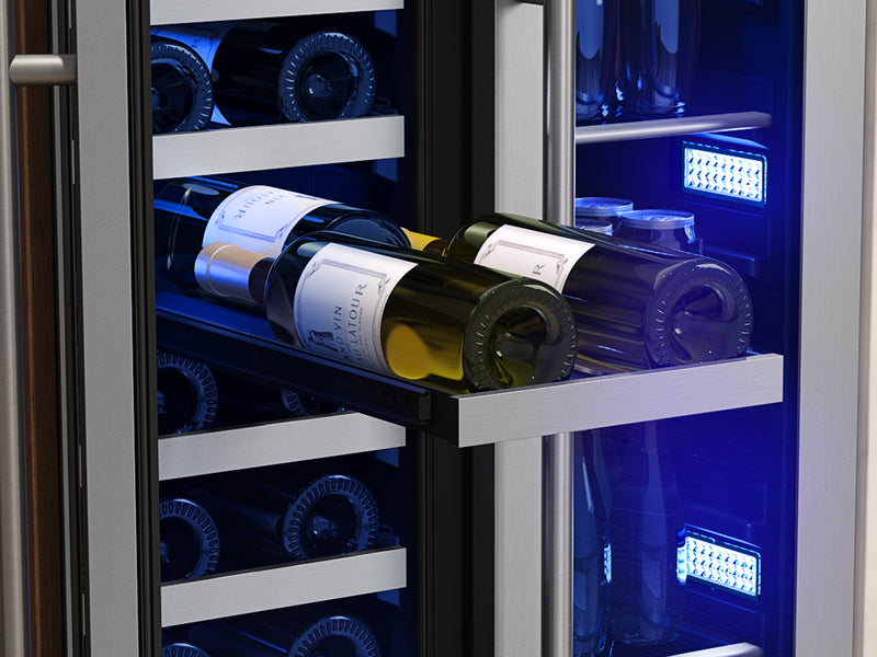 Zephyr PRWB24C32CG Wine & Beverage Cooler - Wine Rack