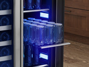Zephyr PRWB24C32CG Wine & Beverage Cooler - Glass Shelves
