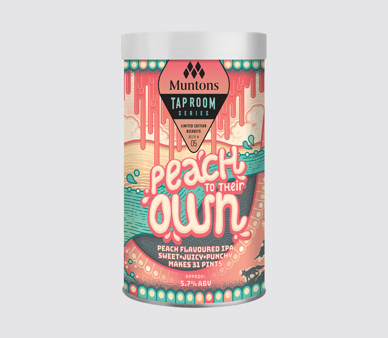 Muntons | Beer Kit - Peach To Their Own IPA (6 Gallon/23 Litre)