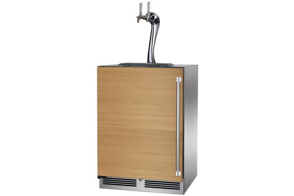 Perlick 24" Indoor Signatures Series Adara Beer Dispenser Double Tap - Toronto Brewing