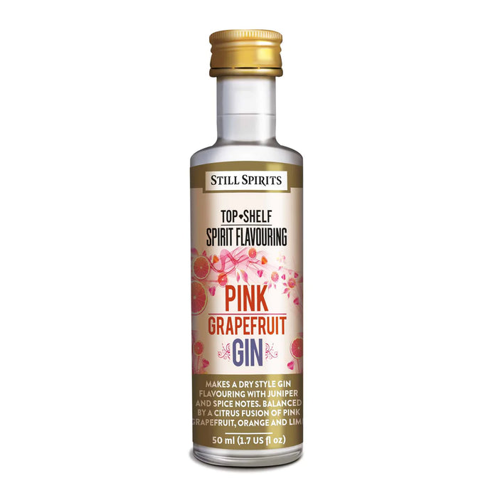 Still Spirits Top Shelf Pink Grapefruit Gin Essence (50 ml)    - Toronto Brewing