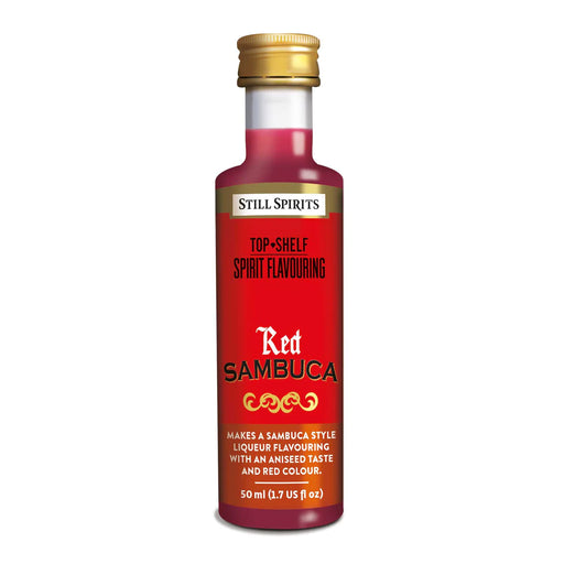 Still Spirits Top Shelf Red Sambuca (50 ml) Essence Only   - Toronto Brewing