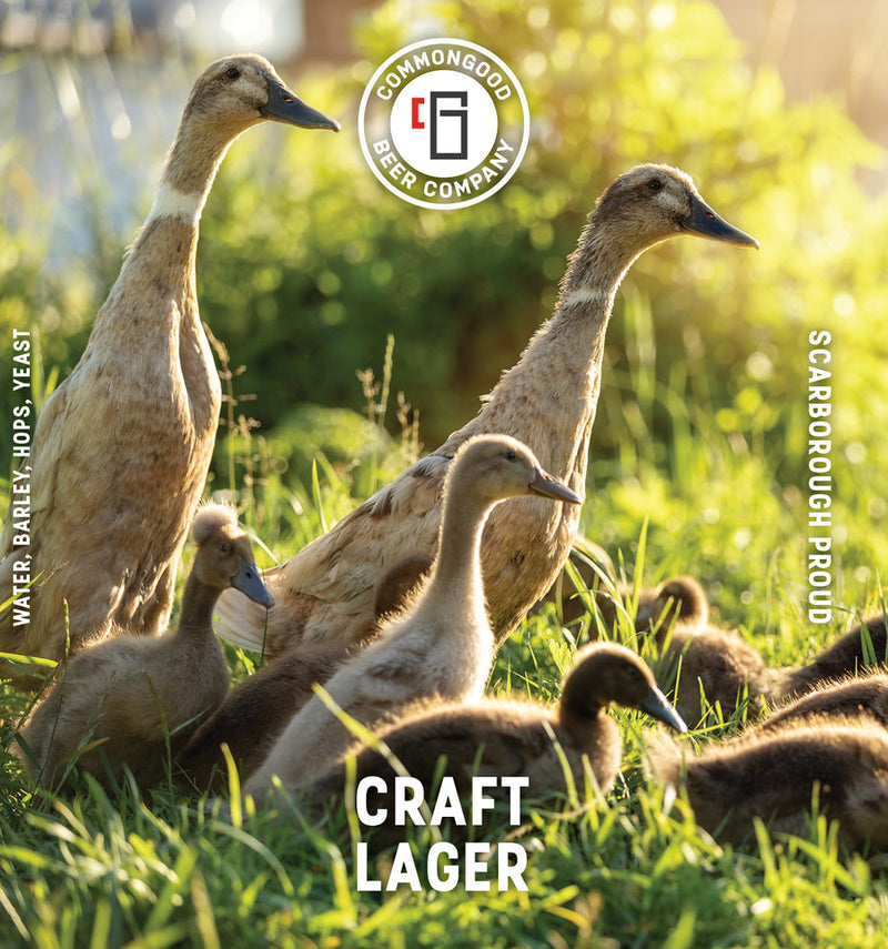 Common Good 'Runner Duck' Craft Lager- 30L Keg