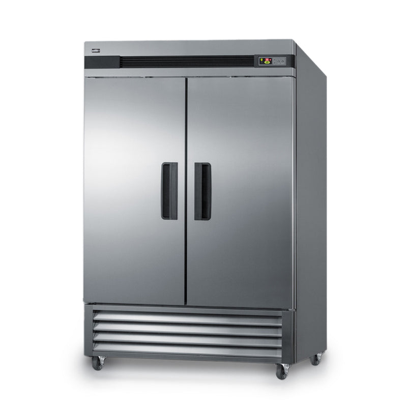 Summit | 49 Cu. Ft. Reach-In Refrigerator (SCR49SSG) Stainless Steel (SCRR492)   - Toronto Brewing