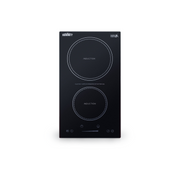 Summit | 12" Wide 115V 2-Zone Induction Cooktop, Cord Included (SINC2B115)    - Toronto Brewing