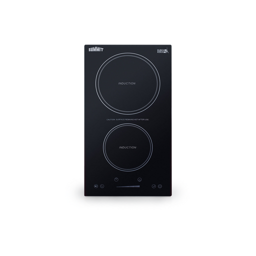 Summit | 12" Wide 115V 2-Zone Induction Cooktop, Cord Included (SINC2B115)    - Toronto Brewing