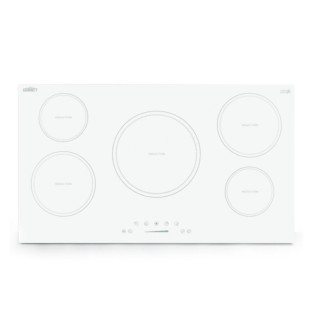 Summit | 36" Wide 208-240V 5-Zone Induction Cooktop (SINC5B36W)
