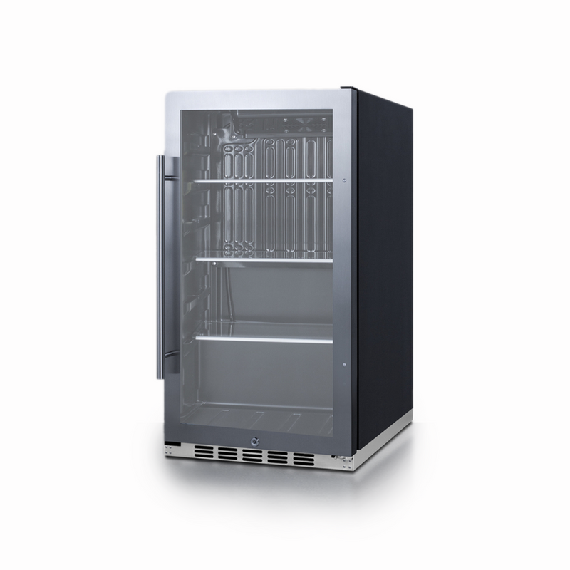 Summit | Shallow Depth Indoor/Outdoor Beverage Cooler (SPR488BOSH34)    - Toronto Brewing