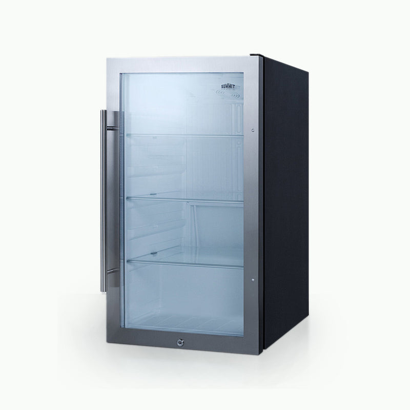 Summit | Shallow Depth Indoor/Outdoor Beverage Cooler, ADA Compliant (SPR489OSADA)    - Toronto Brewing