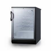 Summit | 24" Wide Built-In Wine Cellar (SWC6GBLBI) Black   - Toronto Brewing