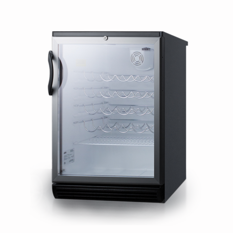 Summit | 24" Wide Built-In Wine Cellar (SWC6GBLBI) Black   - Toronto Brewing