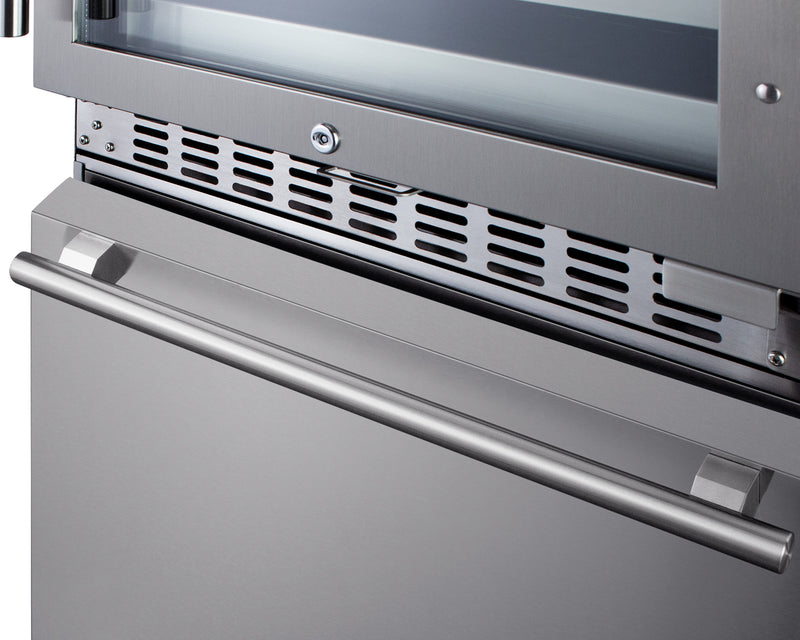 Summit SWCDAR24 - Stainless Steel Handles