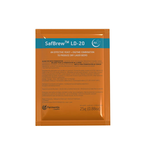 Fermentis | SafBrew™ LD-20 All-in-1 Yeast & Enzyme (25 g)    - Toronto Brewing
