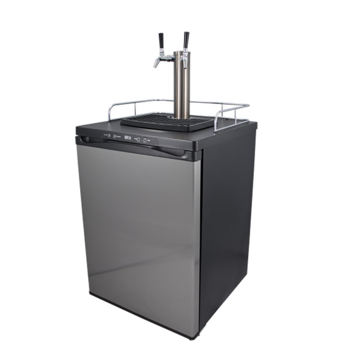 KegLand Series X | Kegerator (With Double SS Flow Control Nukatap Tower) Basic - Fridge and Tower   - Toronto Brewing