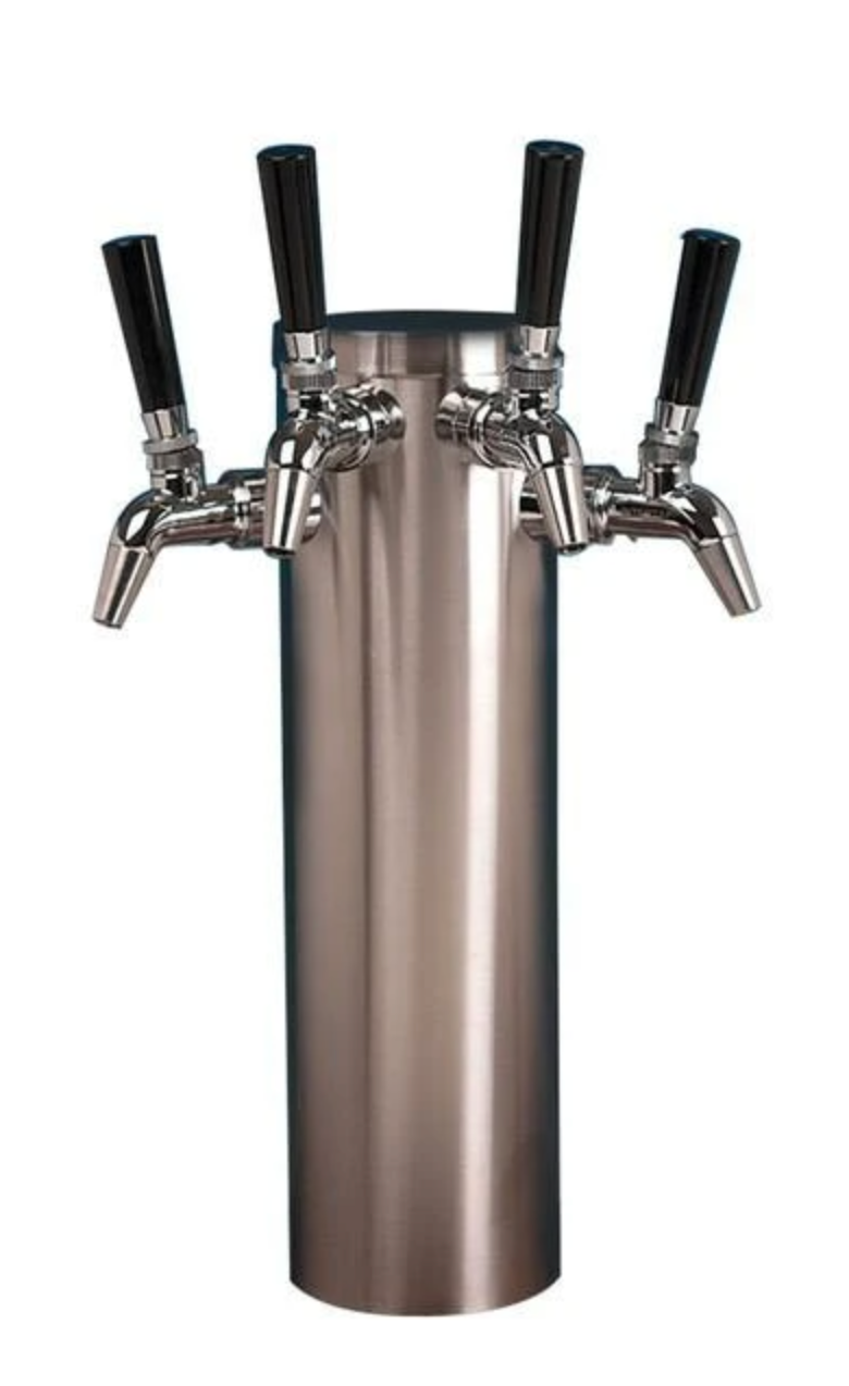 KegLand Series X | Kegerator (With Quadruple SS Flow Control Nukatap Tower)    - Toronto Brewing