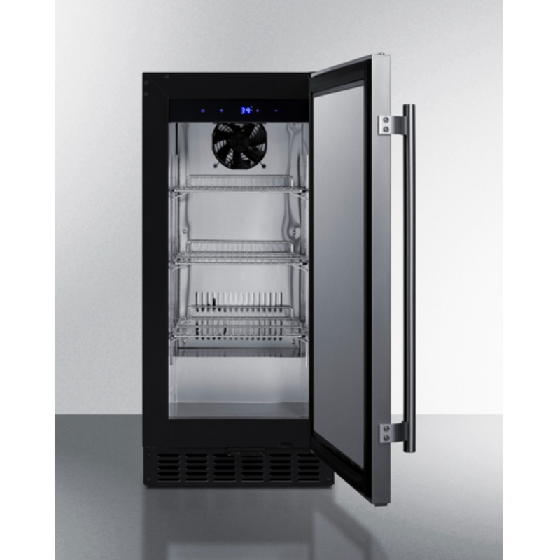 Summit | 15" Wide Built-In All-Refrigerator ADA Compliant (ASDS1523)    - Toronto Brewing