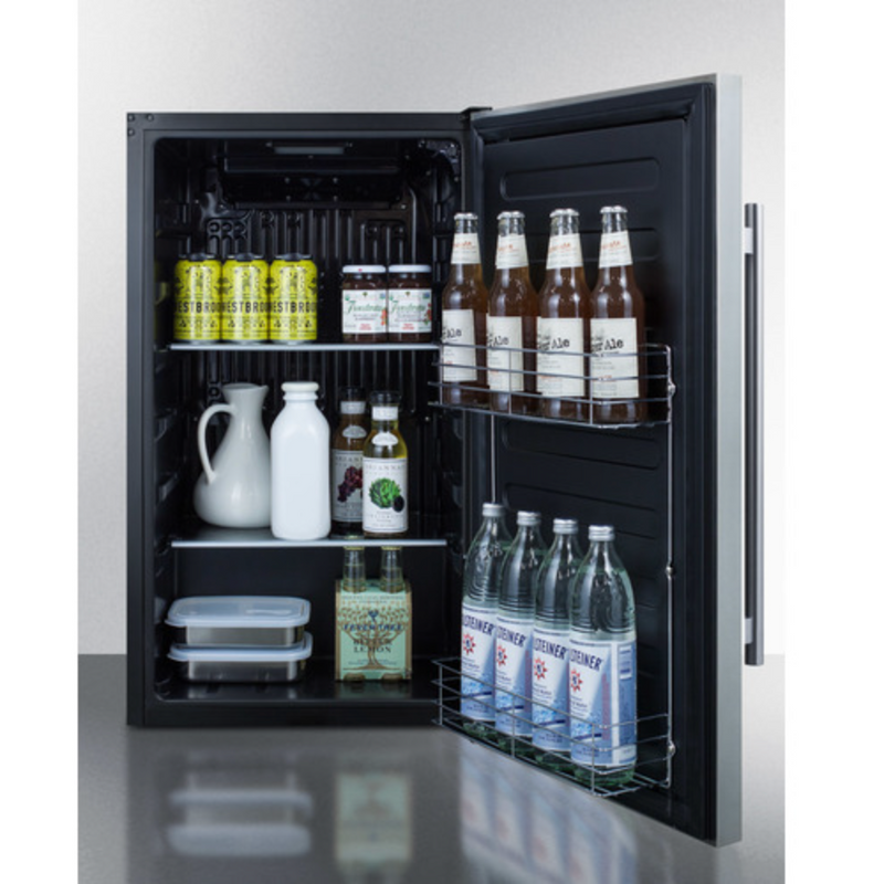 Summit | Shallow Depth Built-In All-Refrigerator, ADA Compliant (FF195ADA)    - Toronto Brewing