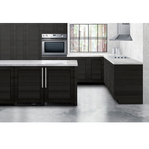 Summit | 24" Wide Built-In All-Freezer, ADA Compliant (ALFZ53IF)    - Toronto Brewing