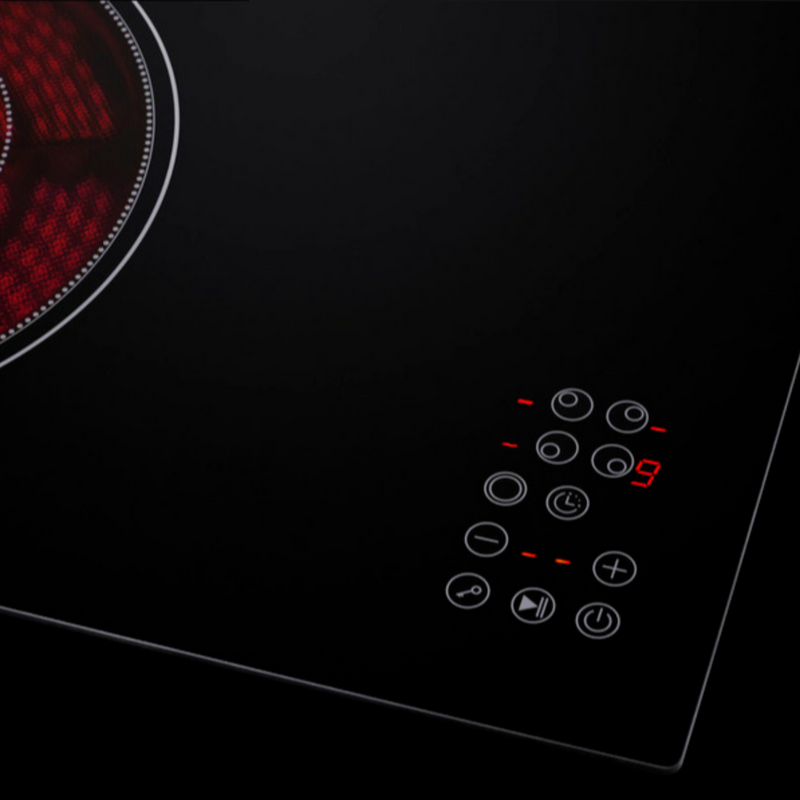 Summit | 30" Wide 208-240V 4-Burner Radiant Cooktop (CR4B30T11B)    - Toronto Brewing